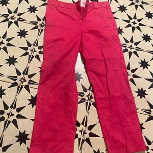 Dickies pink work pants 874 style